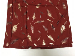 PL125 - (Free Size) Plazzo with Golden print