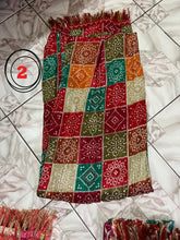 Load image into Gallery viewer, Crush Bandhni Dupatta (Buy 2 get 1 Free) (Total 3pcs)