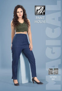 Buy SHAPERX Women Stylish Stretchable Jeggings Trouser Kurti Pants