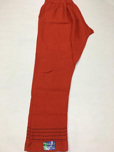 PL124 - (2XL Size) Plazzo Pant with pattern at bottom
