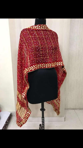 Rajasthani Gharchola Silk Dupatta