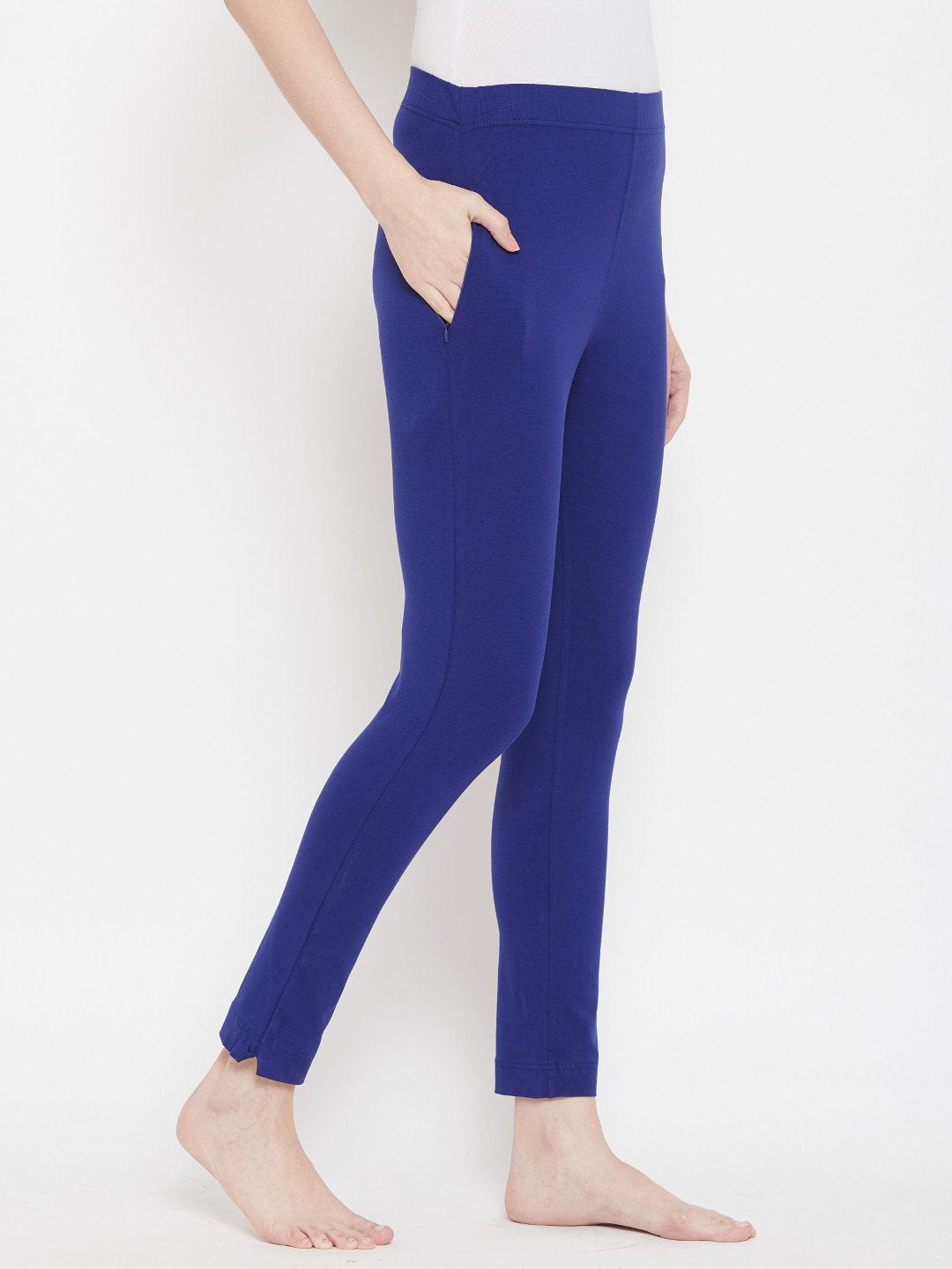 Cotton Comfort Lady Ladies Navy Blue Plain Legging, Size: Available In XL,XXL  and XXXL at Rs 230 in Thane